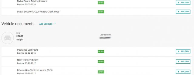Uploading Your Documents To Uber