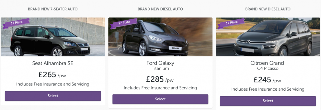 Uber XL Private Hire Vehicle Rental